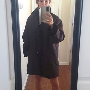 Austin Reed reversible winter faux fur coat